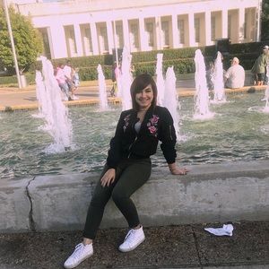 Olive High waisted pants